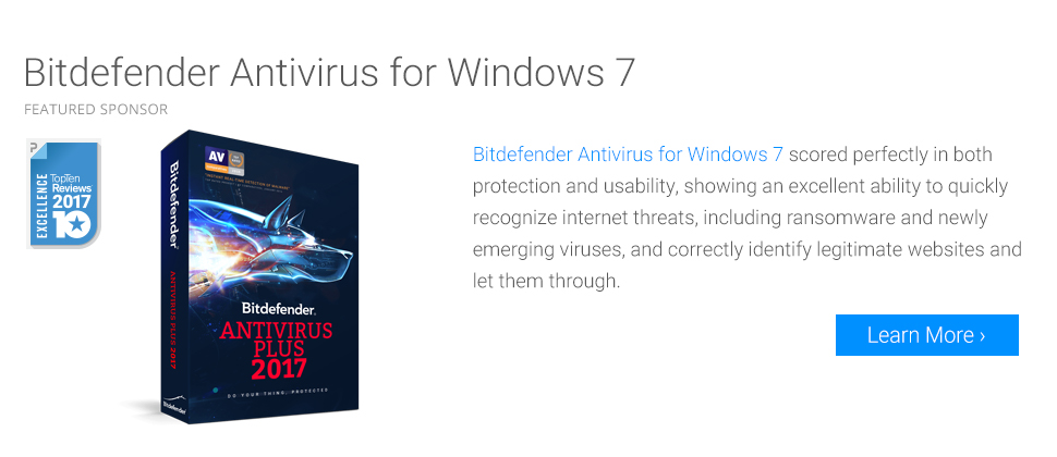 windows antivirus for windows 7
